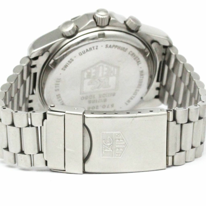 TAG HEUER 專業計時碼錶 精鋼石英男士腕錶 570.206-4