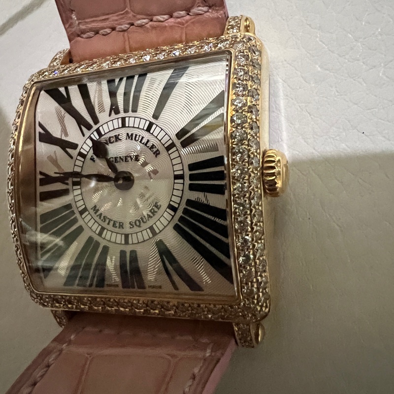 法穆兰原钻金表机械表-8