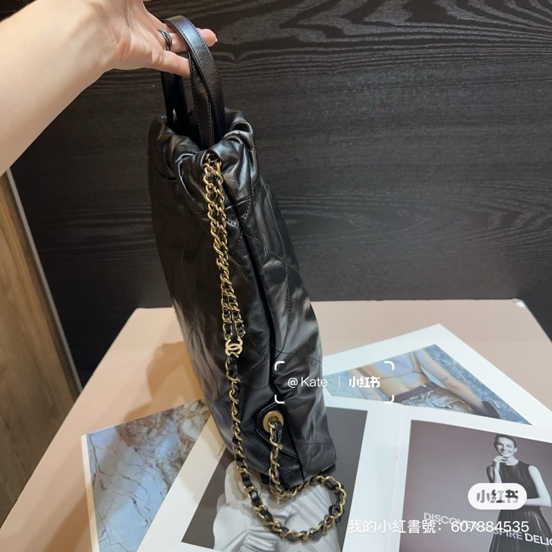 Chanel 22垃圾袋 手提後背包-2