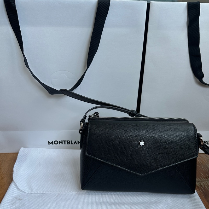 萬寶龍Montblanc經典側背包｜全新未使用-1