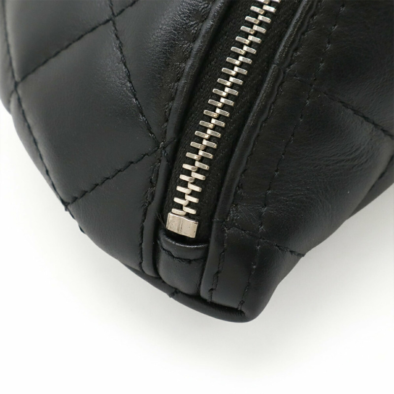 香奈兒 Matelasse 腰包，貼身腰包，非賣品，員工專用，皮革，黑色-3