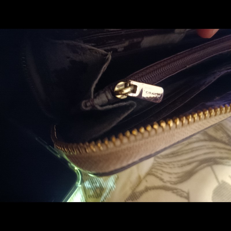 米色Coach長夾 ✨-9