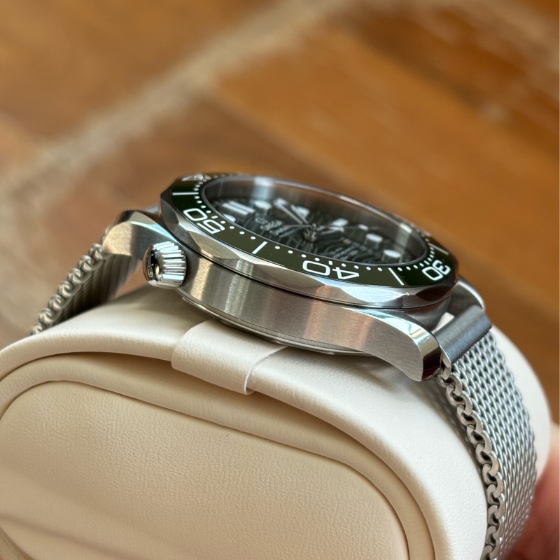 【售】Omega Seamaster 綠海馬（鏈帶款）-2