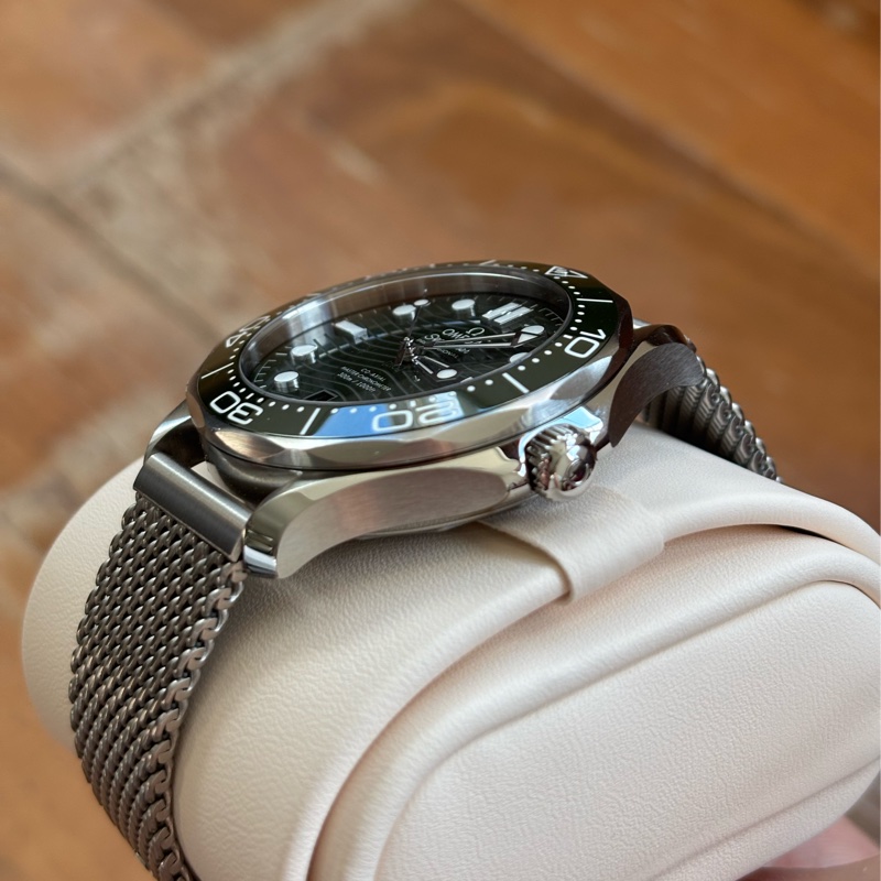 【售】Omega Seamaster 綠海馬（鏈帶款）-3