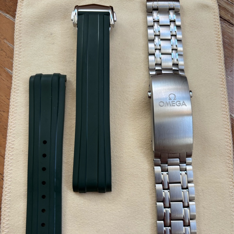 【售】Omega Seamaster 綠海馬（鏈帶款）-9