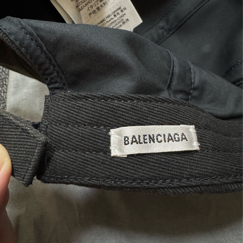 Balenciaga 帽子 黑 58L-2