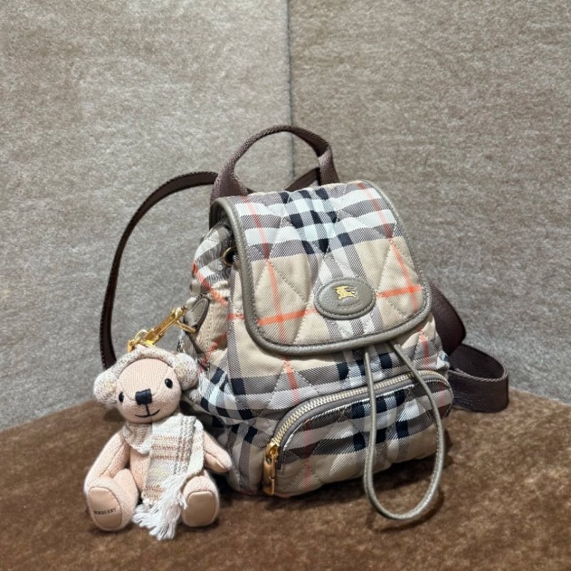 🎉新品好折扣✨Burberry 81189091 迷你 Horseshoe 雙肩包 沙米色-3