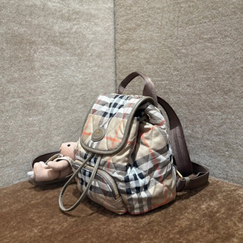 🎉新品好折扣✨Burberry 81189091 迷你 Horseshoe 雙肩包 沙米色-5