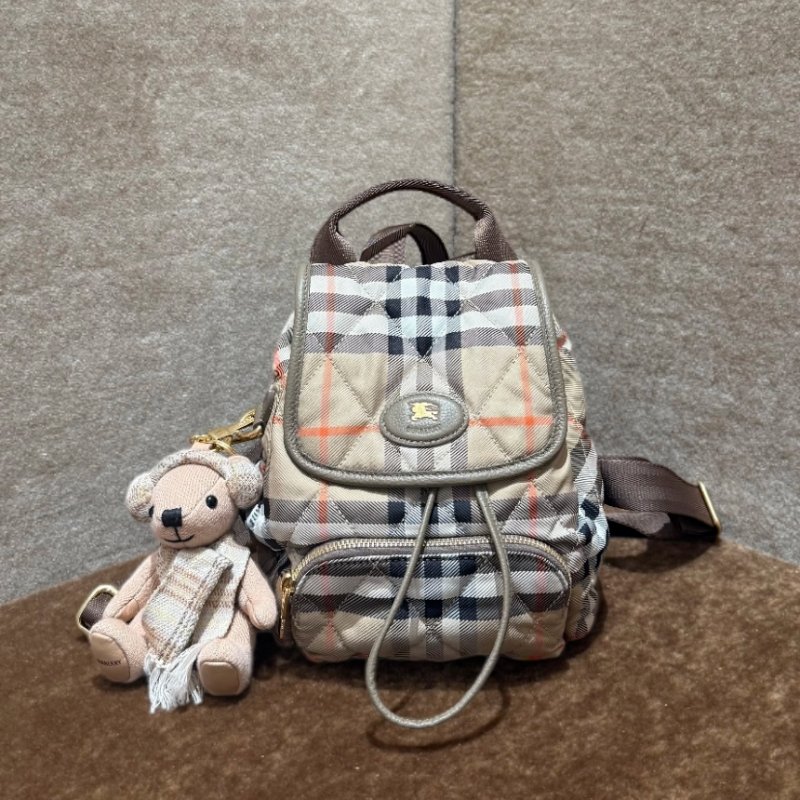 🎉新品好折扣✨Burberry 81189091 迷你 Horseshoe 雙肩包 沙米色-6