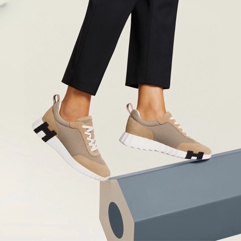 Hermes 經典Bouncing 女生運動鞋 👟 尺寸37