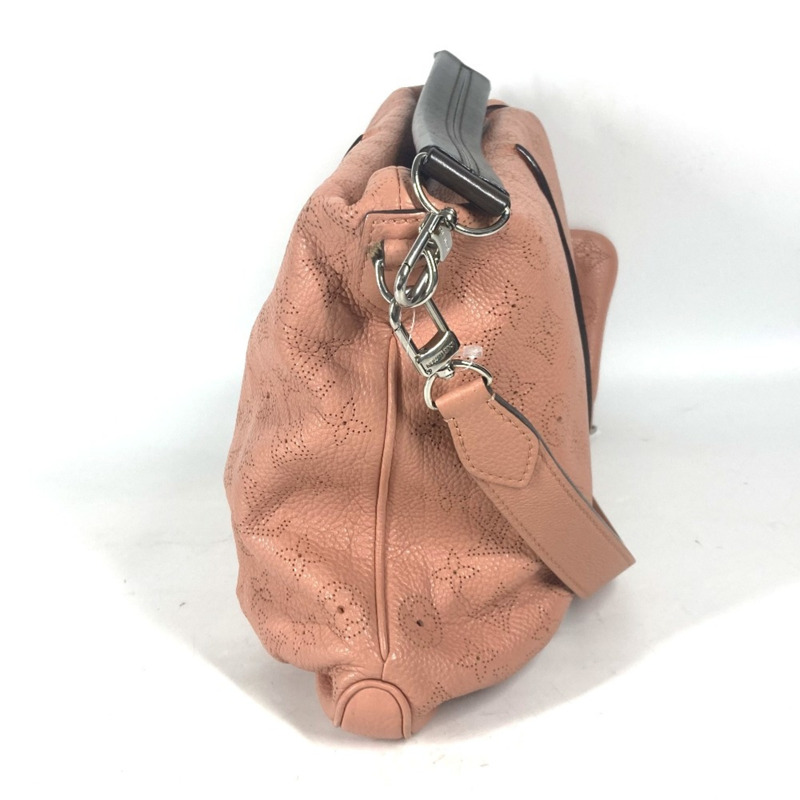 路易威登 M94276 Monogram Mahina Selene PM 斜背包/手提包/兩用單肩包/女士真皮包/玫瑰粉色-2