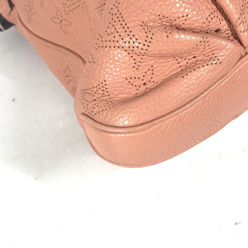 路易威登 M94276 Monogram Mahina Selene PM 斜背包/手提包/兩用單肩包/女士真皮包/玫瑰粉色-5