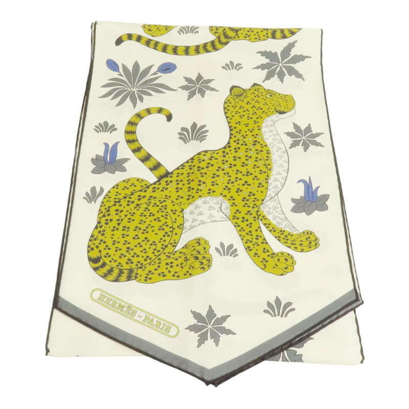 HERMES 絲質Maxi Twilly Scarf絲巾-3