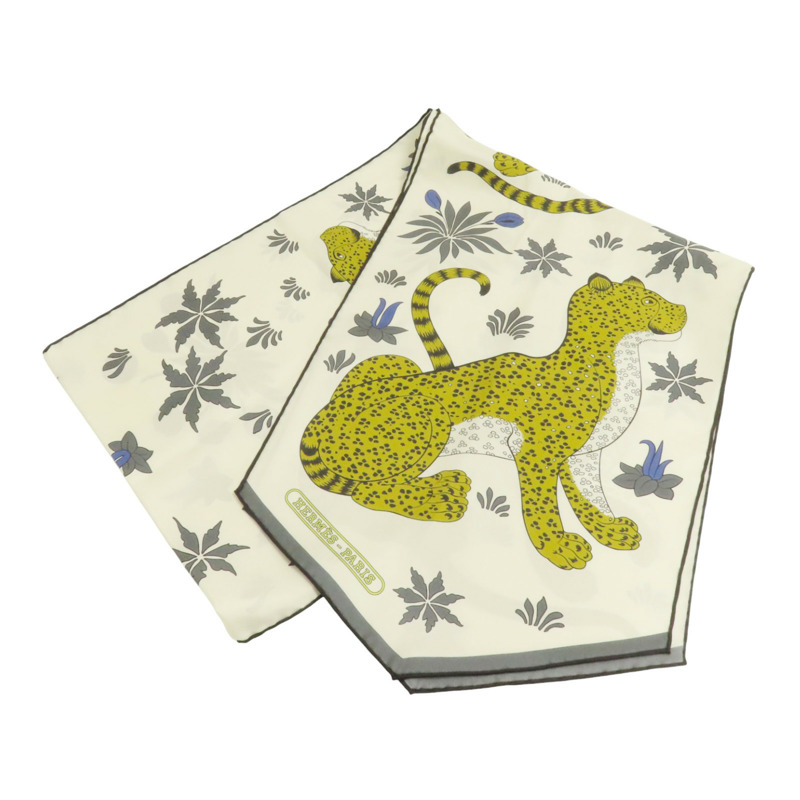 HERMES 絲質Maxi Twilly Scarf絲巾-5