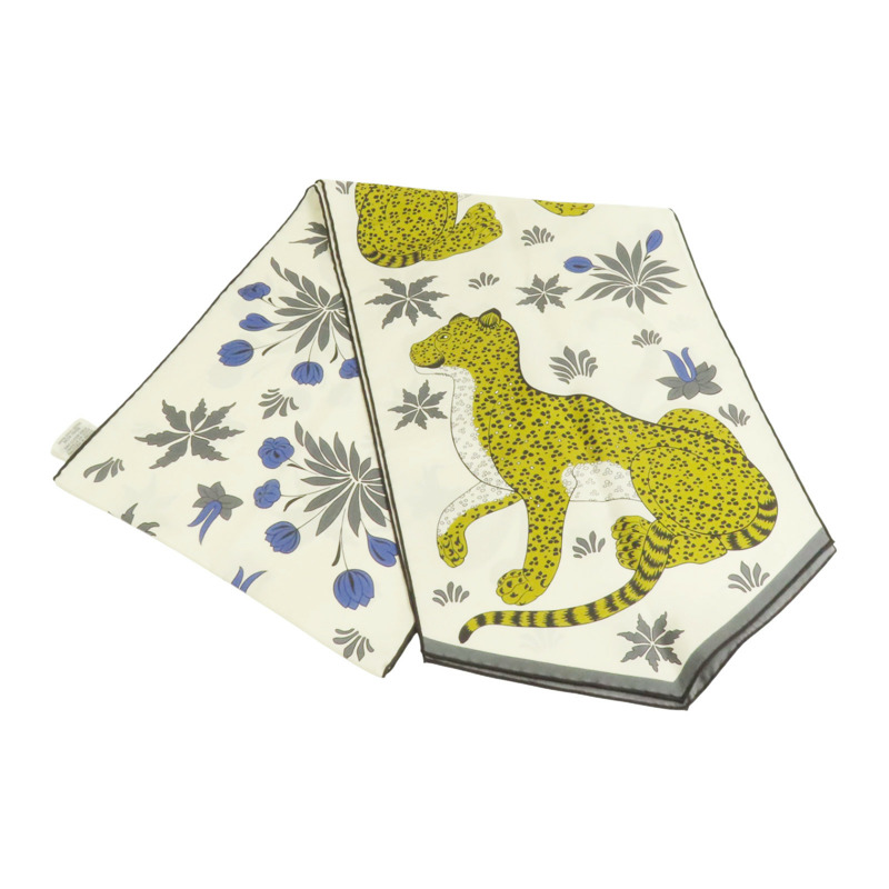 HERMES 絲質Maxi Twilly Scarf絲巾-6