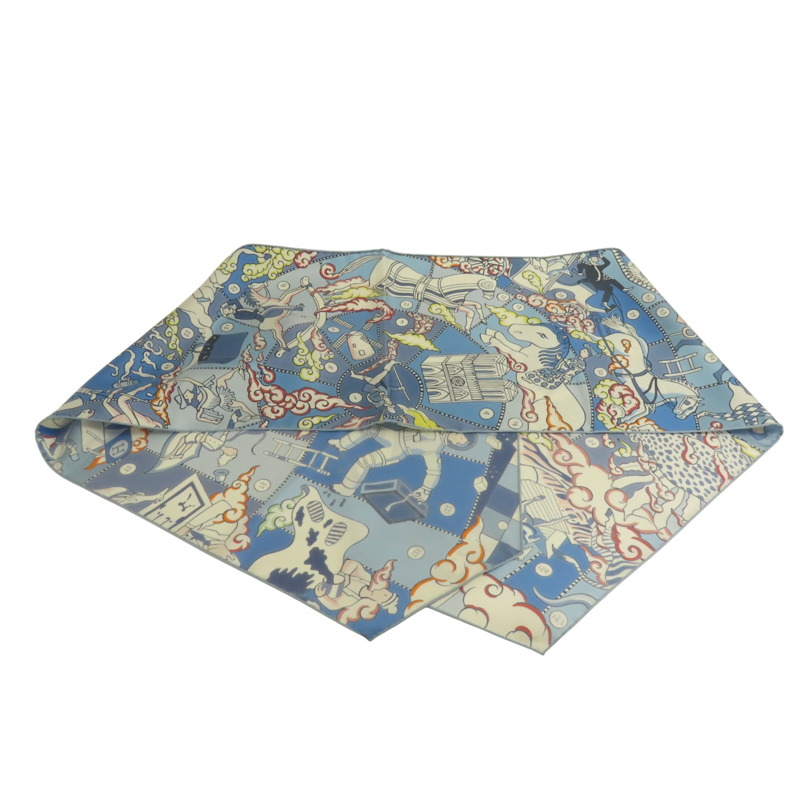 HERMES 絲質Maxi Twilly Scarf絲巾-4