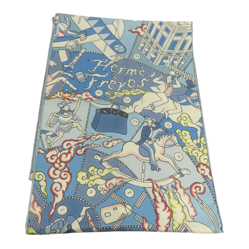 HERMES 絲質Maxi Twilly Scarf絲巾-6