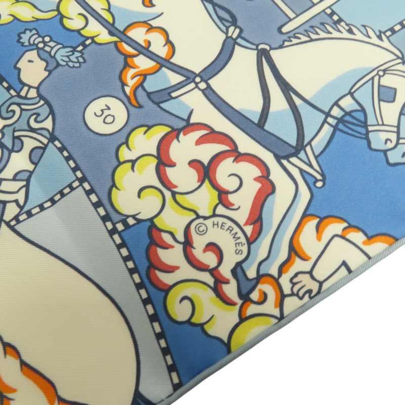 HERMES 絲質Maxi Twilly Scarf絲巾-9