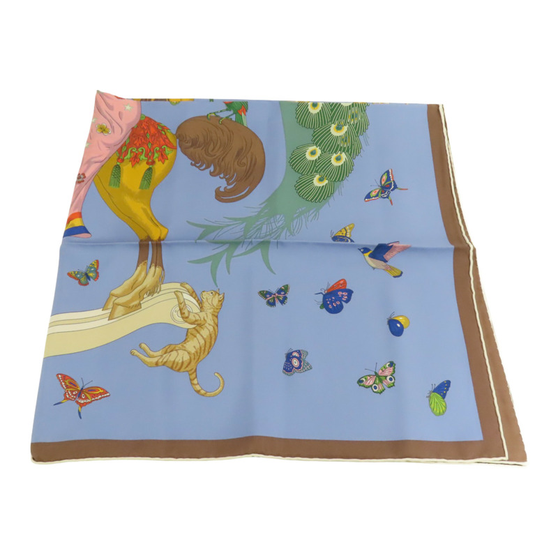 HERMES 絲質Scarf 90x90絲巾-3