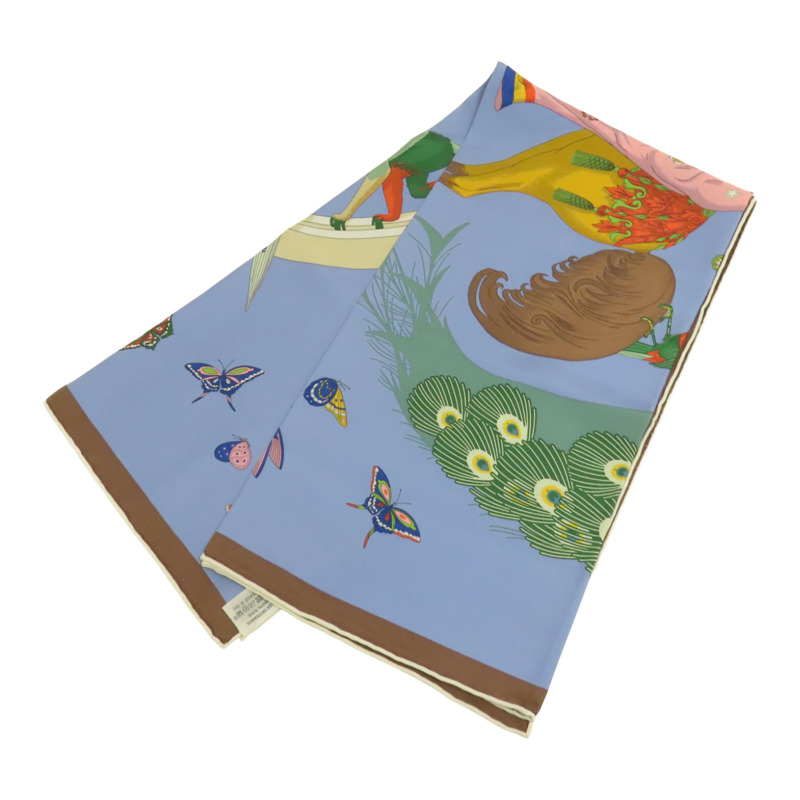 HERMES 絲質Scarf 90x90絲巾-11