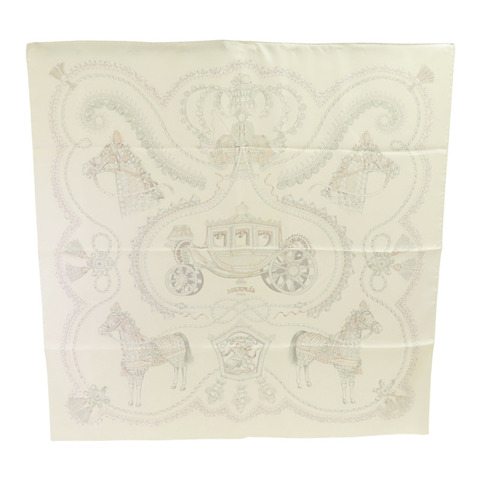 HERMES 絲質Scarf 90x90絲巾