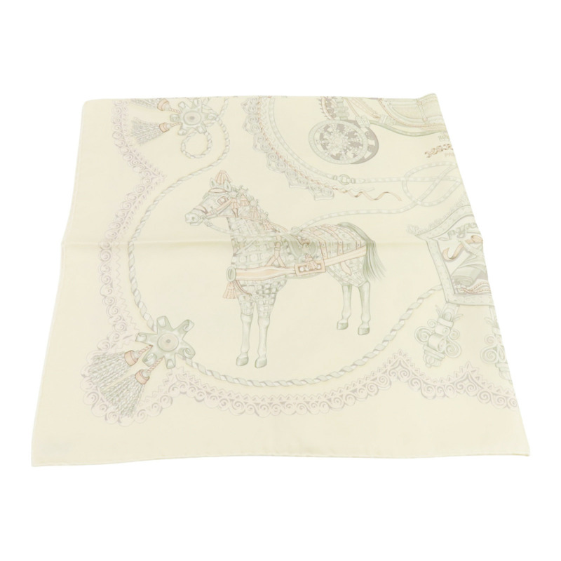 HERMES 絲質Scarf 90x90絲巾-3