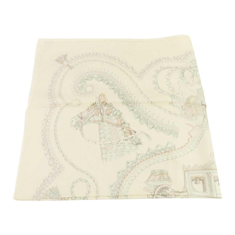 HERMES 絲質Scarf 90x90絲巾-4