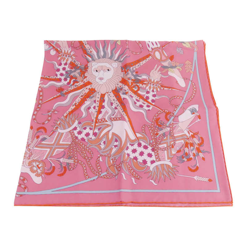 HERMES 絲質Scarf 90x90絲巾-3