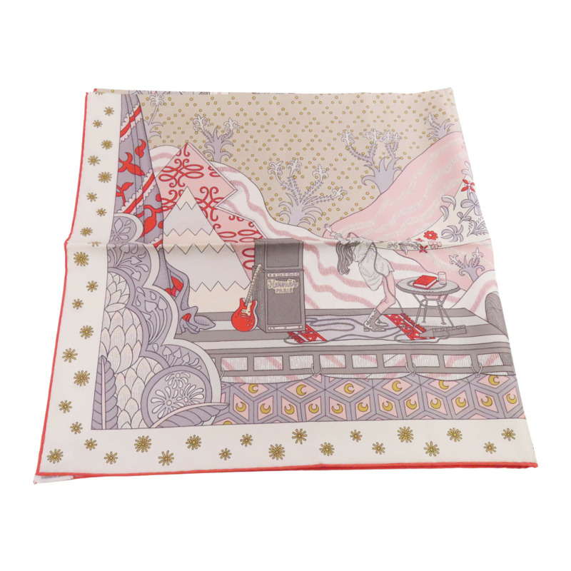 HERMES 絲質Scarf 90x90絲巾-2