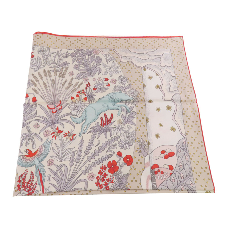 HERMES 絲質Scarf 90x90絲巾-4