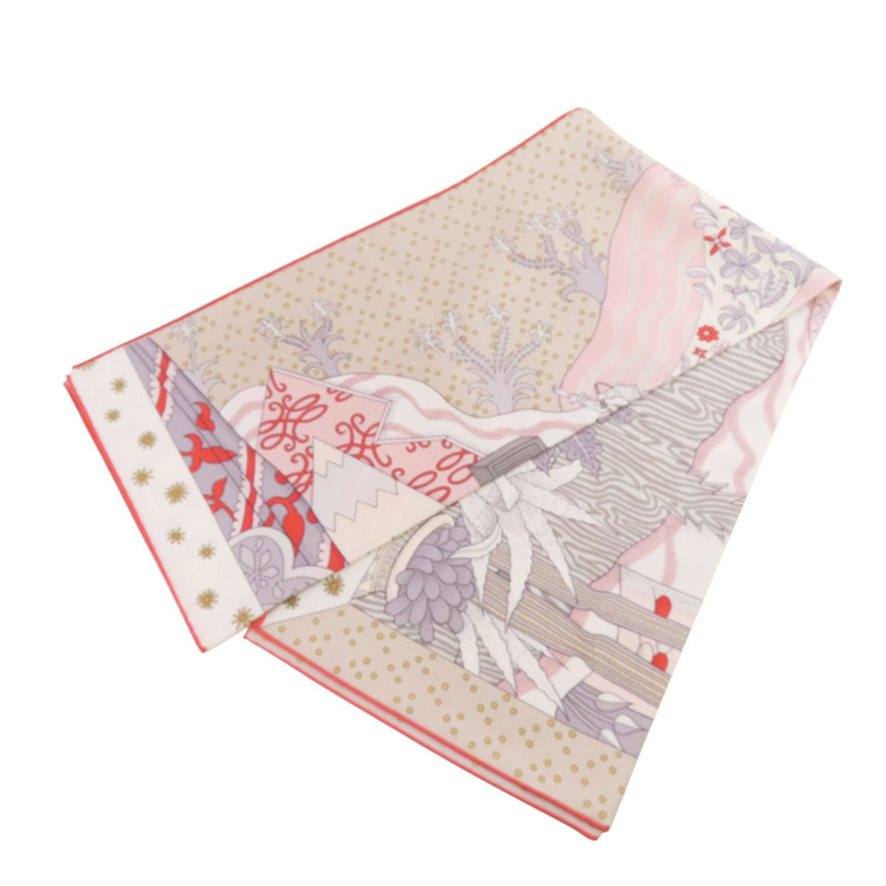 HERMES 絲質Scarf 90x90絲巾-12