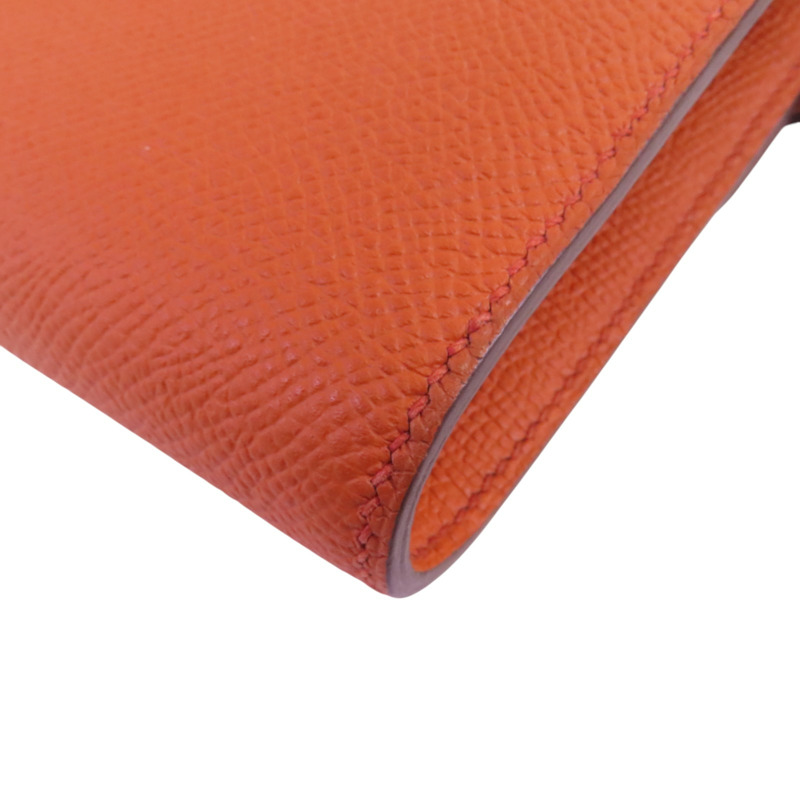 HERMES Epsom皮革Constance To Go銀扣肩背袋-13