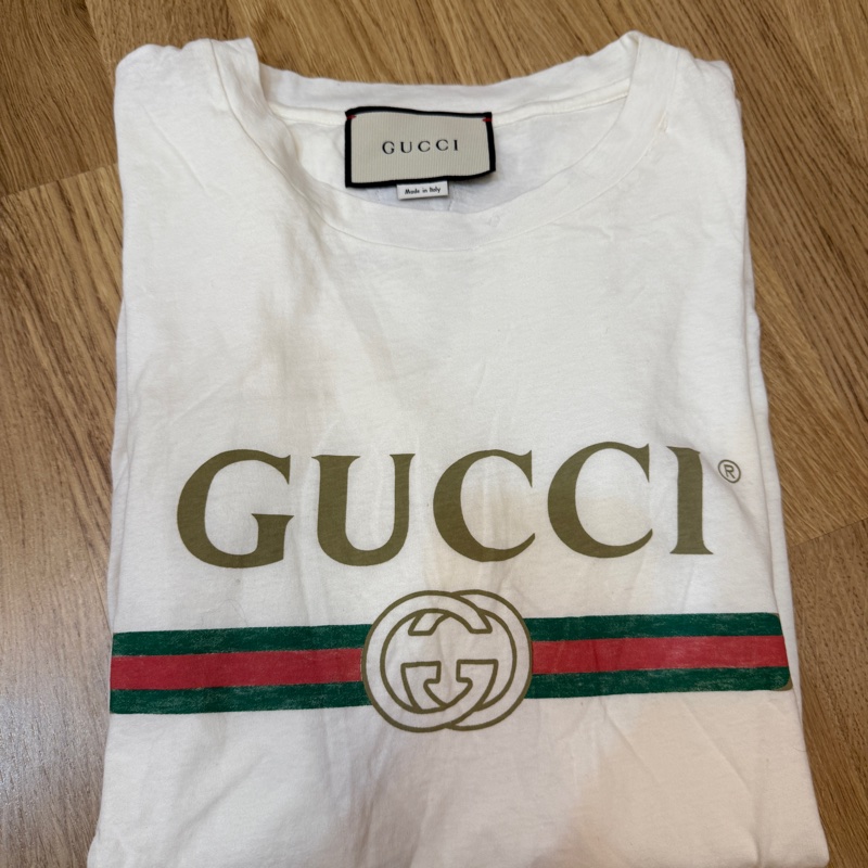 GUCCI 基本logo T-shirt-5
