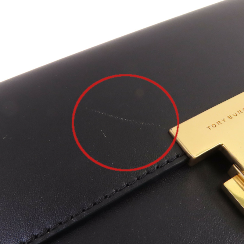 Tory Burch 牛皮皮革Chain Shoulder Bag金扣鏈帶肩背袋-16