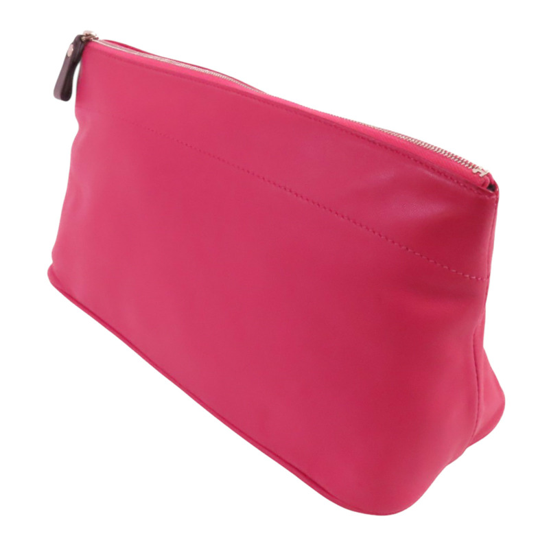 HERMES Swift皮革Touboyu GM Pouch銀扣手拿包-2