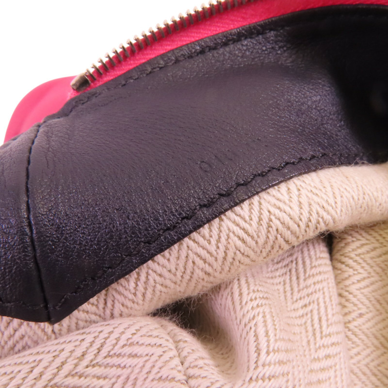 HERMES Swift皮革Touboyu GM Pouch銀扣手拿包-6