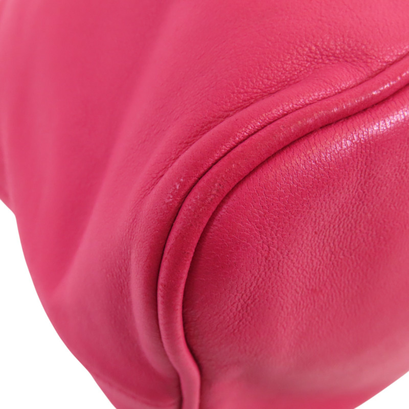 HERMES Swift皮革Touboyu GM Pouch銀扣手拿包-11