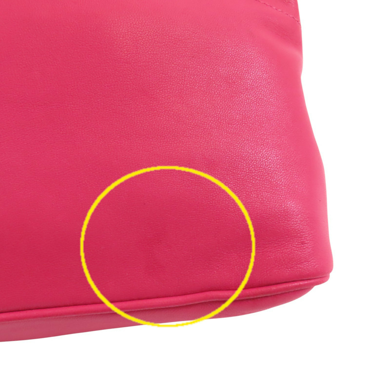 HERMES Swift皮革Touboyu GM Pouch銀扣手拿包-14