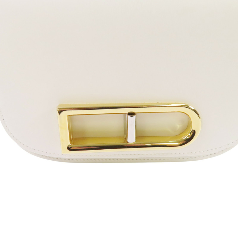 Delvaux 牛皮皮革Lingot Small金扣肩背袋-7