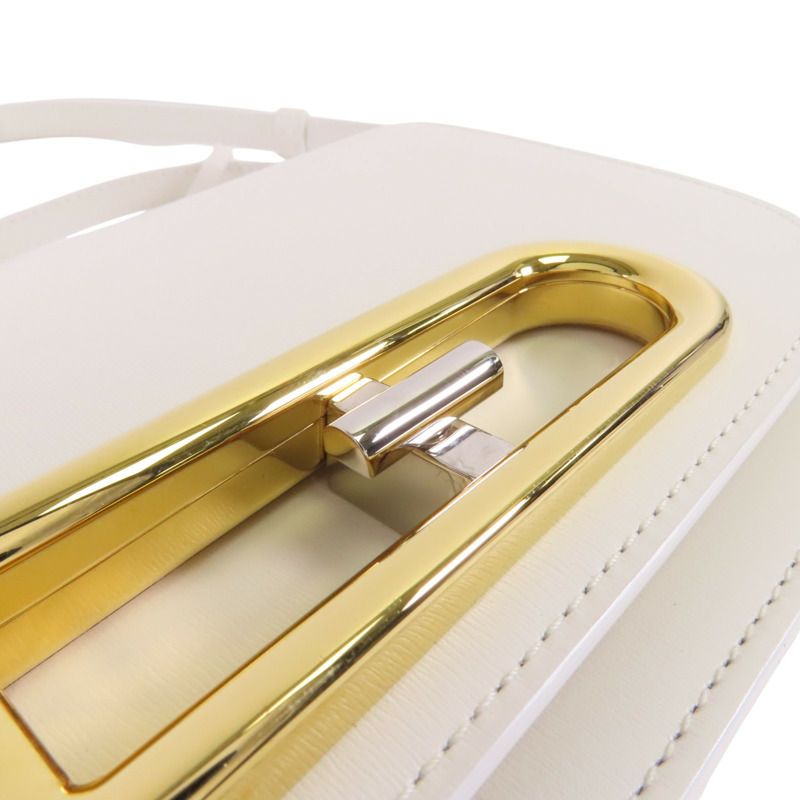 Delvaux 牛皮皮革Lingot Small金扣肩背袋-8