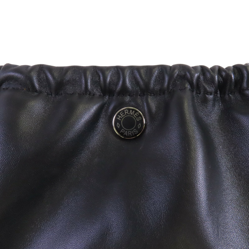 HERMES Swift皮革Pouch手拿包-8