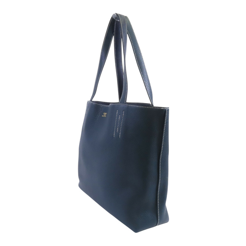 HERMES Clemence皮革Double Sen肩背袋-2