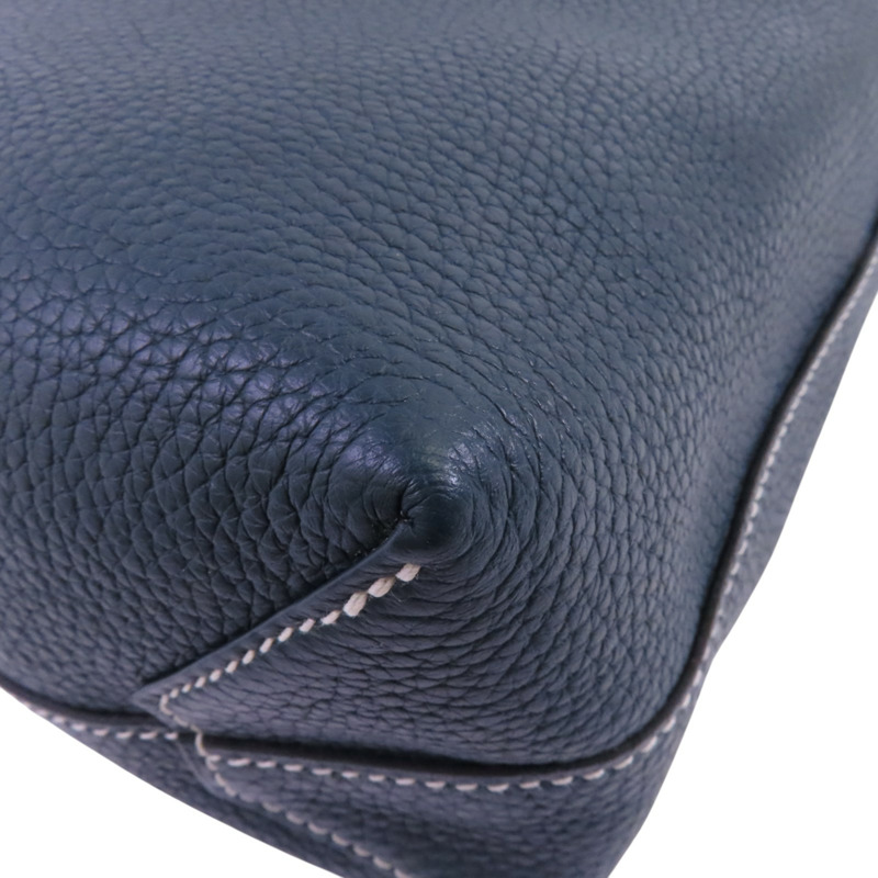 HERMES Clemence皮革Double Sen肩背袋-10