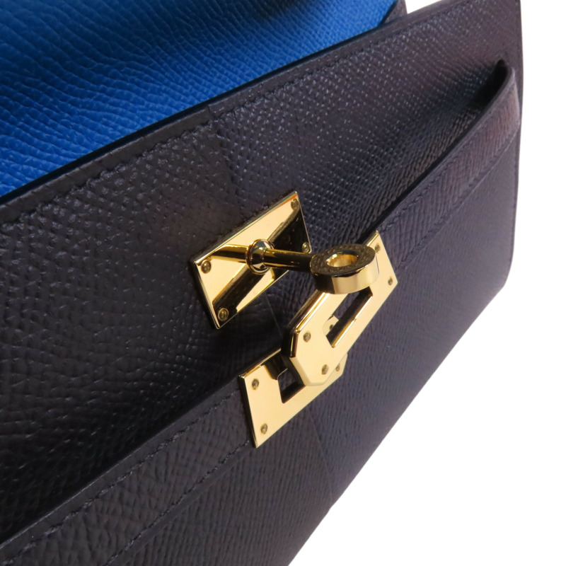 HERMES Epsom皮革Kelly To Go金扣肩背袋-14