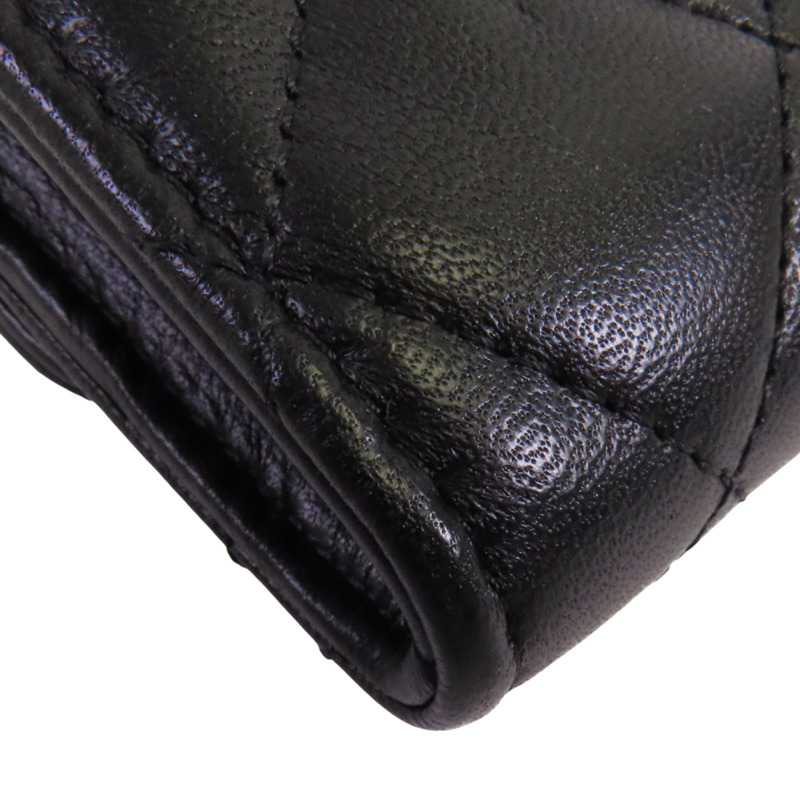 CHANEL 羊皮皮革Pearl Crush金扣鏈帶肩背袋-12