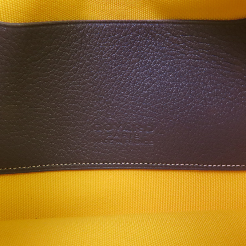 GOYARD 塗層帆布Pouch銀扣手拿包-5