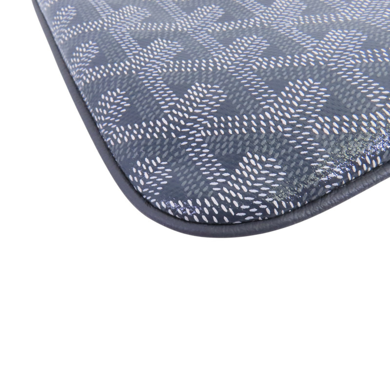 GOYARD 塗層帆布Pouch銀扣手拿包-11