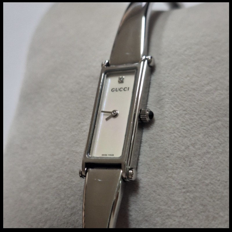 Gucci (古馳）天然真鑽女士腕錶 - 1500L-2