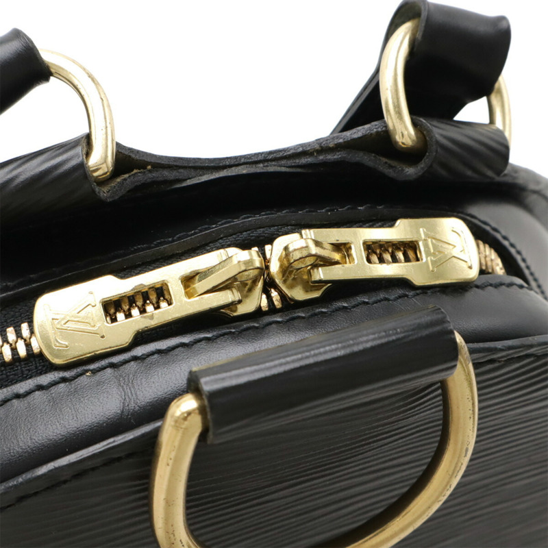 路易威登 Epi Mabillon 雙肩包/單肩包 黑色皮革 M52232-4