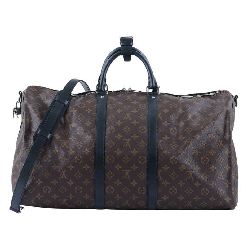 LOUIS VUITTON Keepall Bandoulière 55 Macassar-1